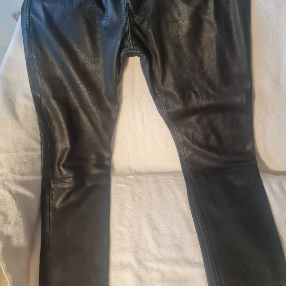 Allsaints Mauritius Leather Skinny Pants - Picture 5 of 8